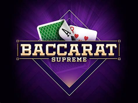 Baccarat Supreme NetBet